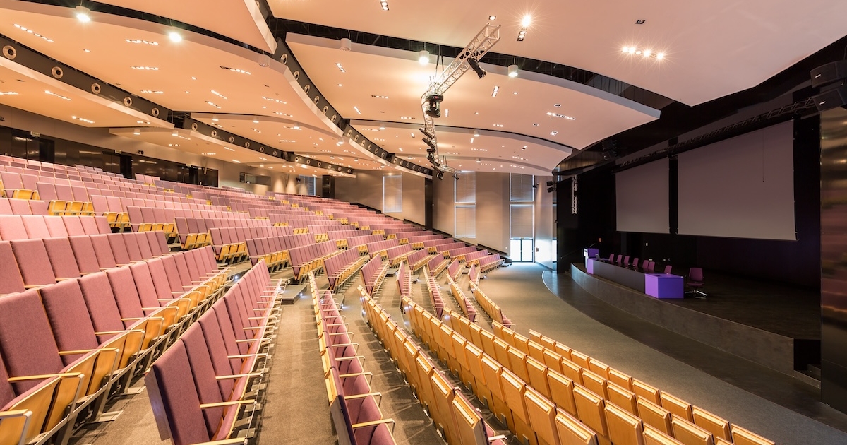 cleaning for a lecture theatre in Surrey